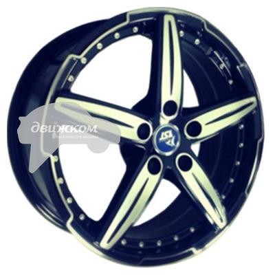 

Литые диски YST 7x18/5x114,3 ET48 D67,1 X-22 BKF, X-22