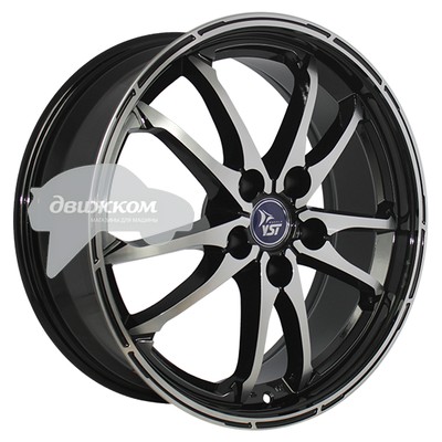 

Литые диски YST 7x18/5x105 ET38 D56,6 X-24 BKFPL, X-24