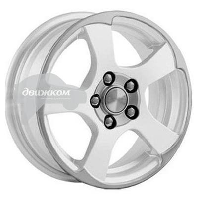 

Литые диски Скад 5,5x14/4x100 ET35 D67,1 Акула Алмаз белый, Акула