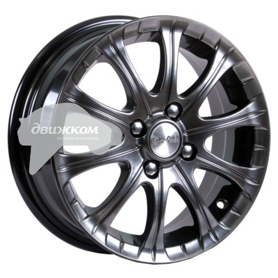 

Литые диски Скад 5,5x14/4x98 ET35 D58,6 Ганимед Гальвано, Ганимед