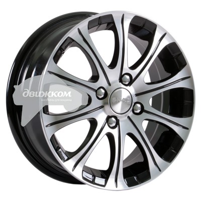 

Литые диски Скад 5,5x14/5x100 ET35 D67,1 Ганимед Алмаз (M12), Ганимед