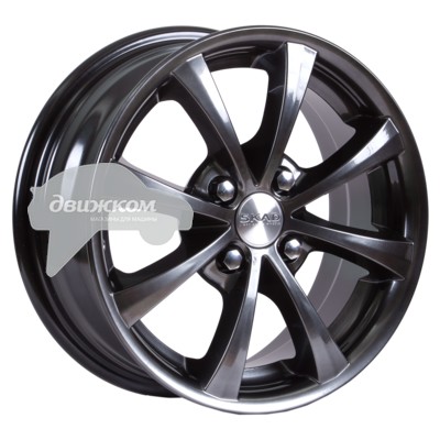 

Литые диски Скад 6x14/4x98 ET38 D58,6 Каллисто Гальвано, Каллисто