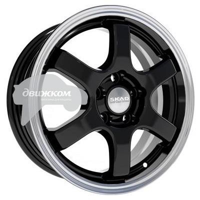 

Литые диски Скад 6x15/4x100 ET45 D67,1 Киото Антрацит-алмаз, Киото