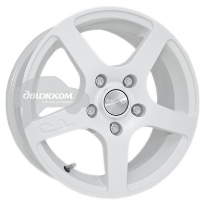 

Литые диски Скад 6,5x15/5x114,3 ET45 D67,1 Омега белый, Омега