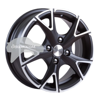 

Литые диски Скад 5,5x14/4x100 ET45 D56,6 Орлан Алмаз матовый
