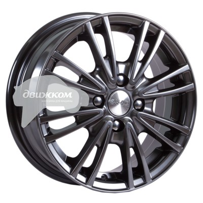 

Литые диски Скад 5,5x14/4x98 ET39 D58,6 Пантера Гальвано