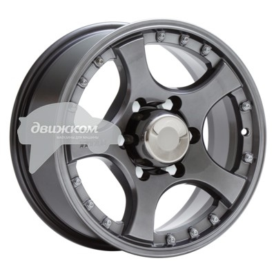 

Литые диски Скад 7x16/5x139,7 ET20 D109,7 Титан Гальвано