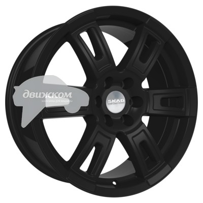 

Литые диски Скад 8x18/6x139,7 ET30 D67,1 Тор Черный матовый, Тор