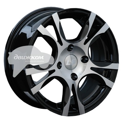 

Литые диски LS 6,5x15/4x114,3 ET42 D73,1 130 BKF, 130