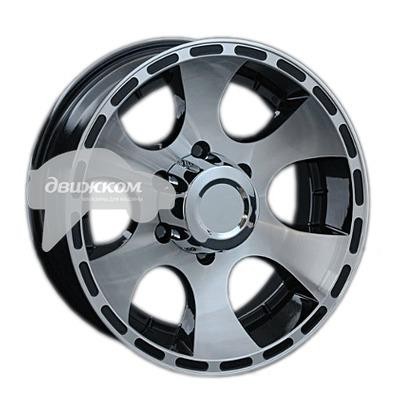 

Литые диски LS 8x16/6x139,7 ET10 D93,1 156 BKF, 156