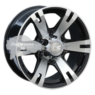 

Литые диски LS 8x17/6x139,7 ET38 D100,1 182 BKF (Колпак+лого), 182