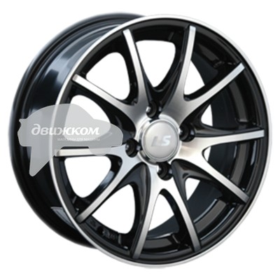 

Литые диски LS 6x14/4x100 ET39 D73,1 190 BKF, 190