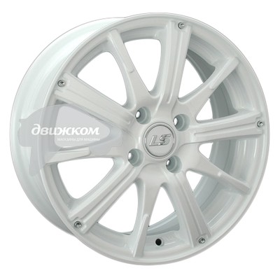 

Литые диски LS 6x15/4x100 ET45 D73,1 209 White