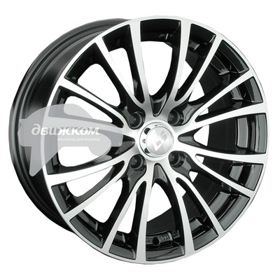 

Литые диски LS 6,5x15/4x100 ET40 D73,1 551 BKF, 551