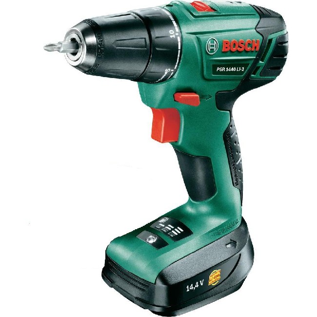 

Дрель аккумуляторная Bosch 06039A3020 1350об/мин, Psr 1440 li-2 (0.603.9a3.020)