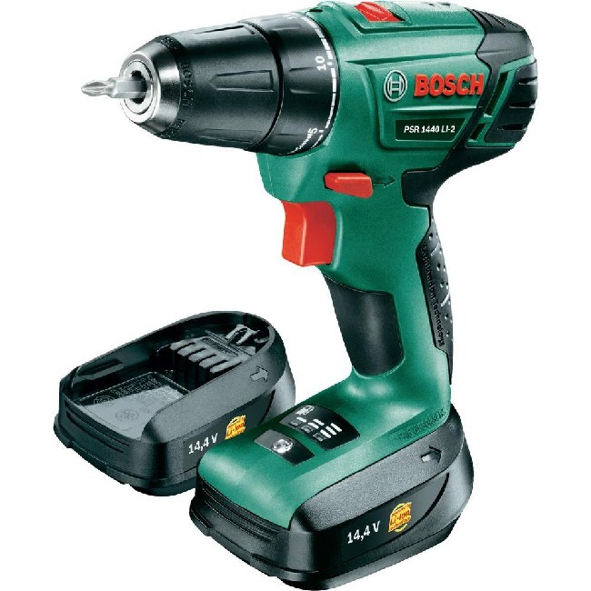 

Дрель аккумуляторная Bosch 06039A3021 1350об/мин, Psr 1440 li-2/2 (0.603.9a3.021)