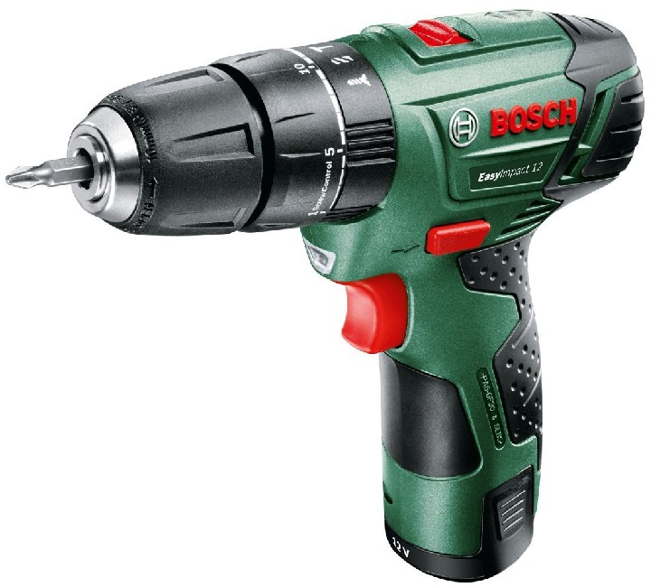 

Дрель-шуруповерт Bosch 060398390E 1300об/мин, Easyimpact 12 (0.603.983.90e)