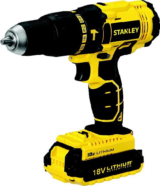 

Дрель-шуруповерт Stanley SCH201D2K-RU 1500об/мин, Sch201d2k-ru