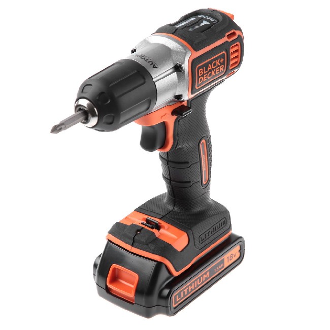 

Дрель-шуруповерт Black & decker ASD18K-QW 650об/мин, Asd18k-qw