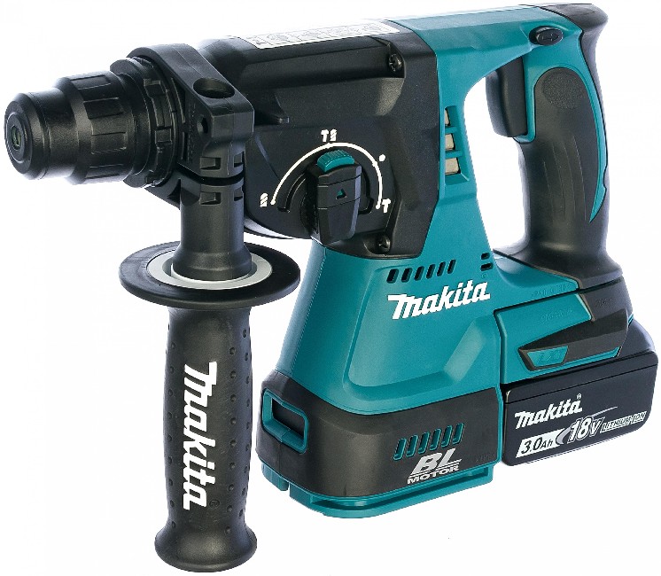 

Перфоратор Makita 177272, Dhr242rfe аккумуляторный
