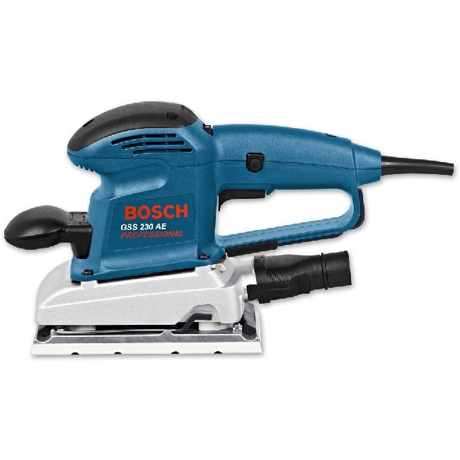 

Машинка шлифовальная плоская (вибрационная) Bosch 0601292670, Gss 230 ae (0.601.292.670)