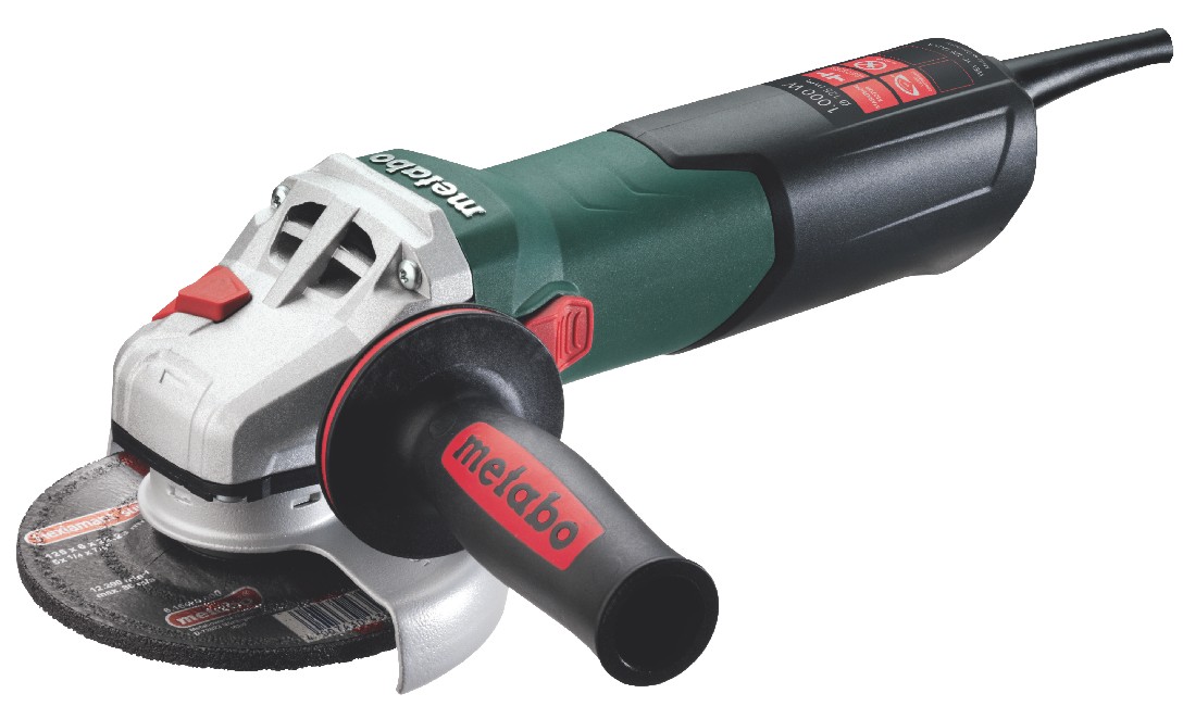 

УШМ (болгарка) Metabo 613080500 1000Вт 6300;2000-7600об/мин, Wevf 10-125 quick inox set (613080500)