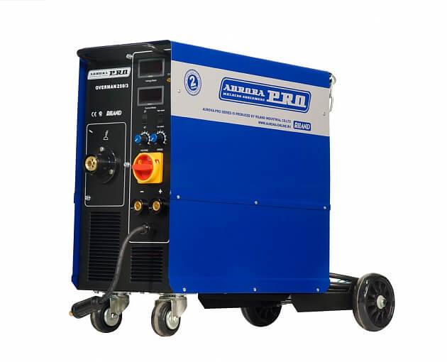 

Сварочный полуавтомат Aurora pro Overman 250/3 mosfet 8400Вт