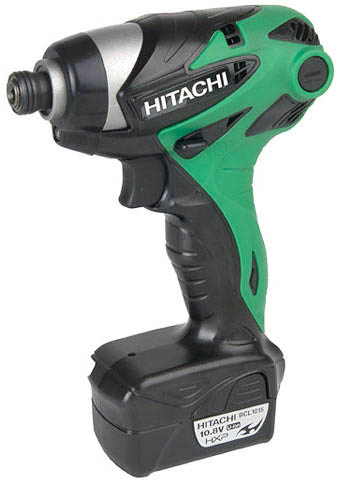 

Гайковерт аккумуляторный Hitachi 1/4DR 105Нм, Wh10dl liion