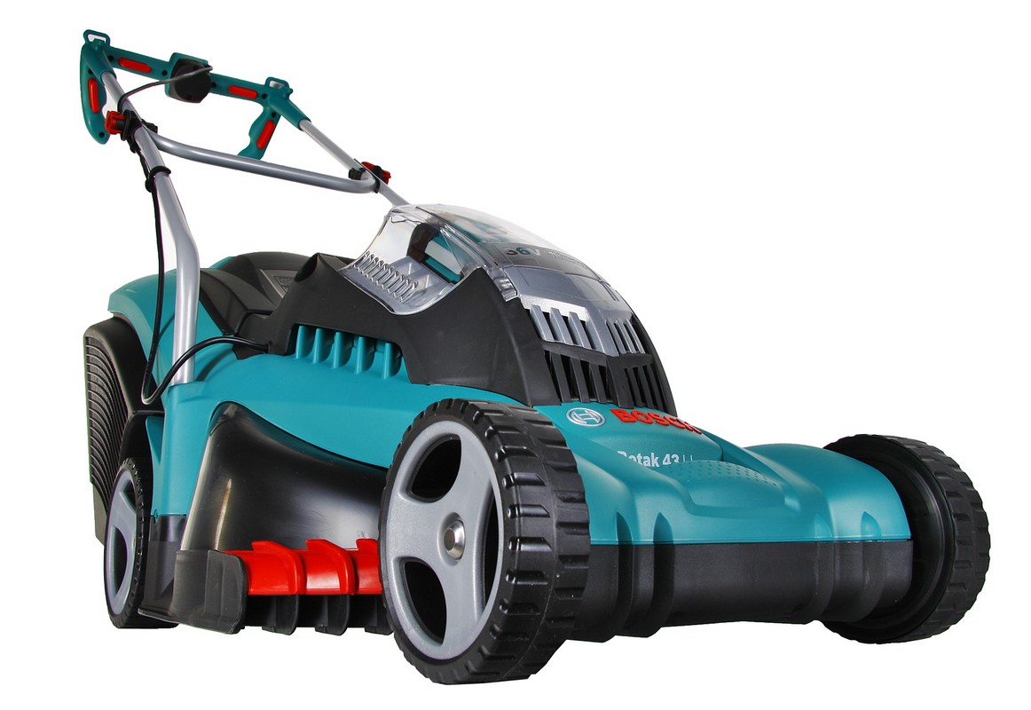 

Газонокосилка аккумуляторная Bosch Rotak43li, Rotak43li(0.600.8a4.507)