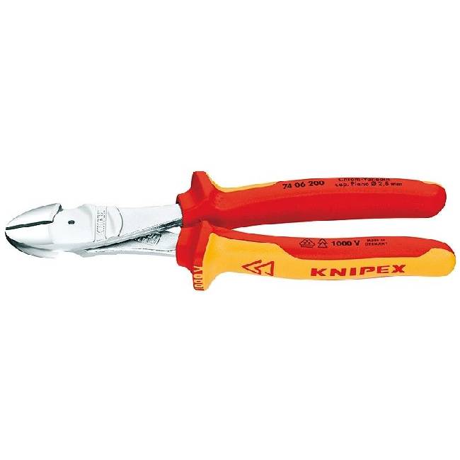 

Бокорезы Knipex 180мм, Kn-7406180 силовые 1000v