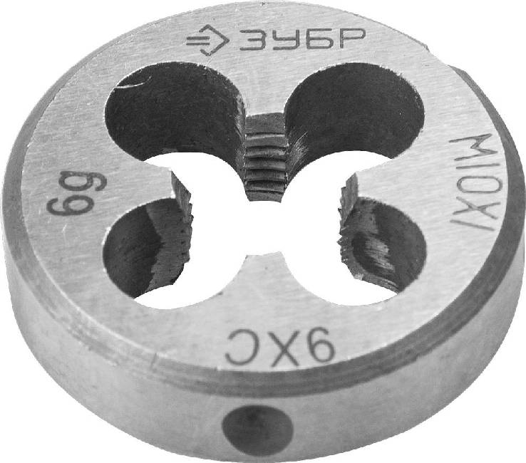 

Плашка ЗУБР М10х1мм
