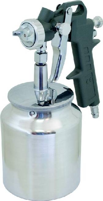 

Пневматический краскопульт с нижним бачком КАЛИБР 1,5мм 750мл, КРП-1,5/0,75НБ