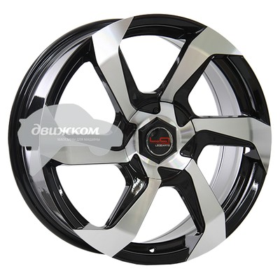 

Литые диски LegeArtis Concept 6,5x17/5x114,3 D66,1 ET45 Concept-NS511 Черный+серебристый
