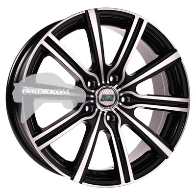 

Литые диски N2O 6,5x16/5x114,3 D73,1 ET45 Y3123 Черный+серебристый, Y3123
