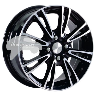 

Литые диски Скад 5,5x14/4x100 D67,1 ET39 Пантера Черный+серебристый, Пантера