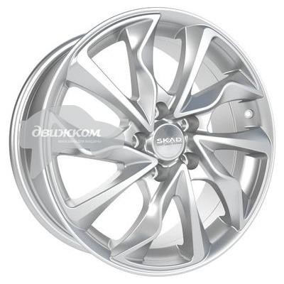 

Литые диски Скад 7x17/5x108 D63,35 ET45 Marseille Серебристый, Marseille