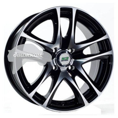 

Литые диски N2O 6x14/4x98 D58,6 ET35 Y3104 Черный+серебристый, Y3104