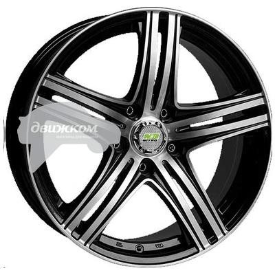 

Литые диски N2O 6x14/4x98 D58,6 ET35 Y287 Черный+серебристый, Y287