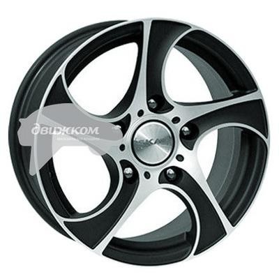 

Литые диски Скад 7x16/5x139,7 D98,5 ET40 Вихрь Черный+серебристый, Вихрь