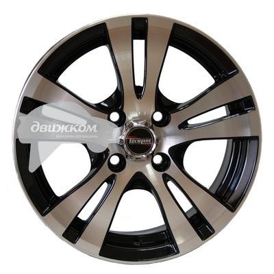 

Литые диски Tech Line 5,5x14/4x98 D58,6 ET32 422 Черный+серебристый, 422