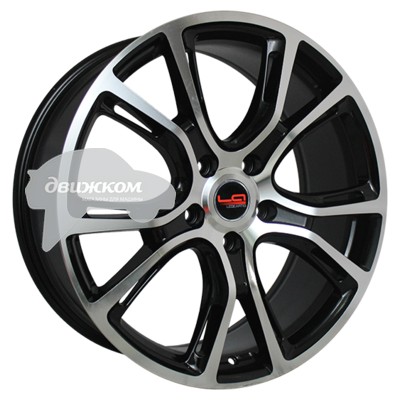 

Литые диски LegeArtis Concept 7,5x18/5x127 D71,4 ET50,8 Concept-JP501 Черный+серебристый