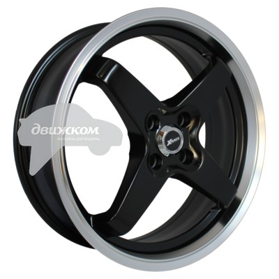 

Литые диски X-Race 6x14/4x98 D58,6 ET35 AF-08 Черный+серебристый, AF-08