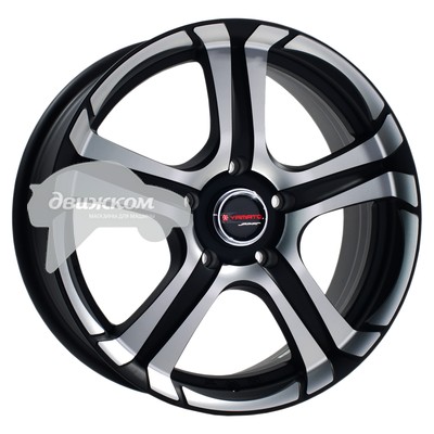 

Литые диски Yamato 8x18/5x130 D71,6 ET57 Kataki (Y745) Черный+серебристый, Kataki (Y745)