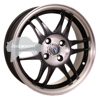 

Литые диски Venti 5,5x14/4x100 D60,1 ET43 1402 Черный+серебристый, 1402
