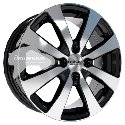 

Литые диски Скад 6x15/4x100 D54,1 ET48 KL-261 Черный+серебристый, KL-261