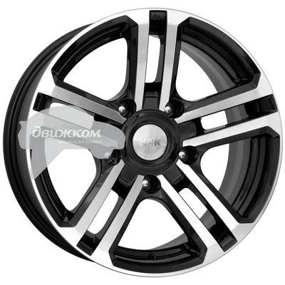 

Литые диски K&K 7x16/5x139,7 D98 ET5 Палладика (КС591) Черный+серебристый, Палладика (КС591)