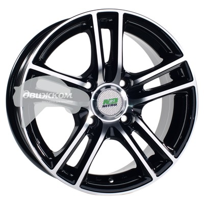 

Литые диски N2O 6x14/4x114,3 D73,1 ET35 Y242 Черный+серебристый, Y242
