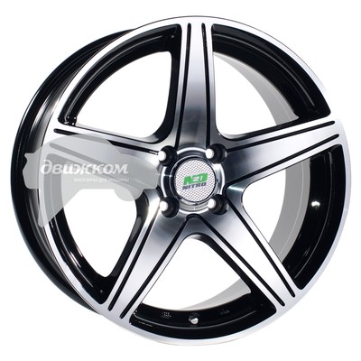 

Литые диски N2O 6,5x15/4x100 D73,1 ET40 Y243 Черный+серебристый, Y243