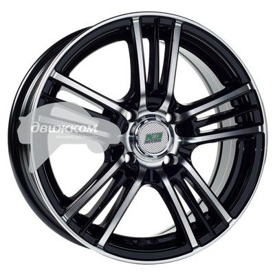 

Литые диски N2O 5,5x14/4x100 D73,1 ET45 Y3118 Черный+серебристый, Y3118