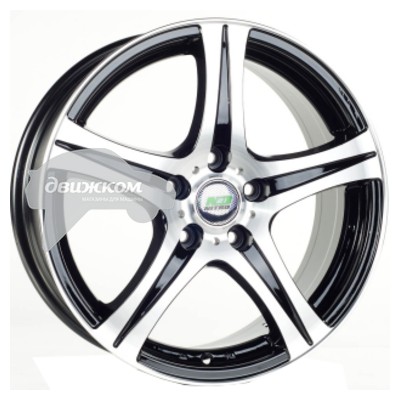 

Литые диски N2O 5,5x14/4x100 D60,1 ET45 Y3159 Черный+серебристый, Y3159
